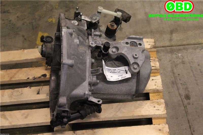 Girkasse manuell til Peugeot 208 2012-2019 (Type I)  (PEUGEOT|96 783 765 80|98 038 462 80|)