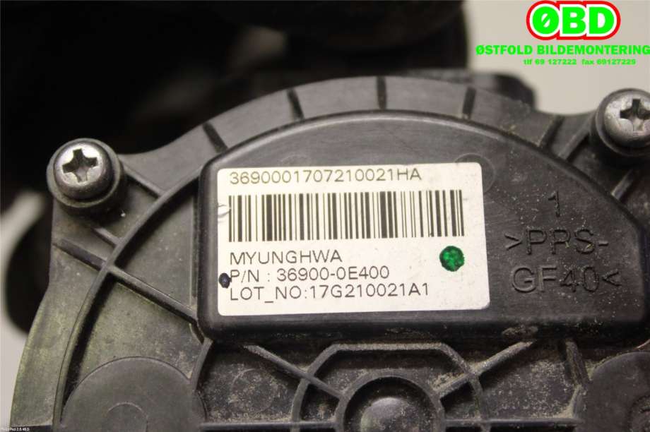 Sirkulasjonspumpe til Kia Soul 2014-2019 (Type II)  (KIA|369000E400|)