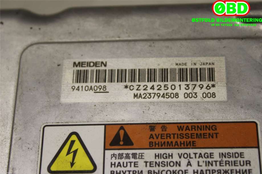 Diverse deler til Mitsubishi Outlander 2015-->> (Type III, Fase 2)  (MITSUBISHI|9410A100||9410A098)