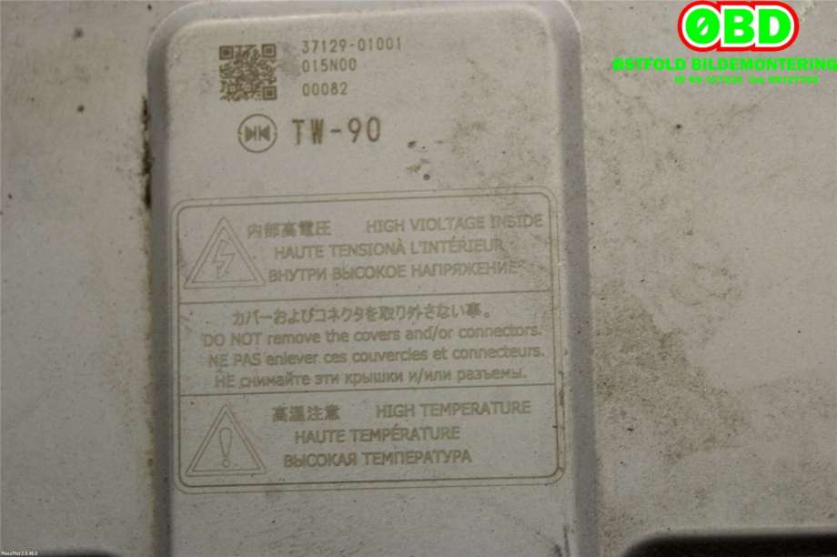 DCDC converter hybrid til Mitsubishi Outlander 2015-->> (Type III, Fase 2)  (MITSUBISHI|9481A052|3712901001|)