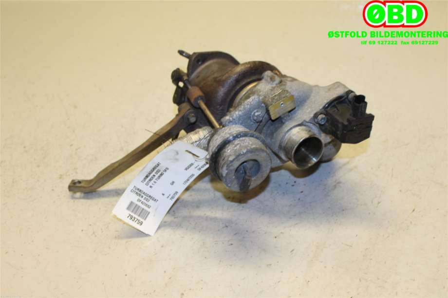 Turbo til Citroën DS3 2010-2019 (CITROEN|0375T3|V760088280)