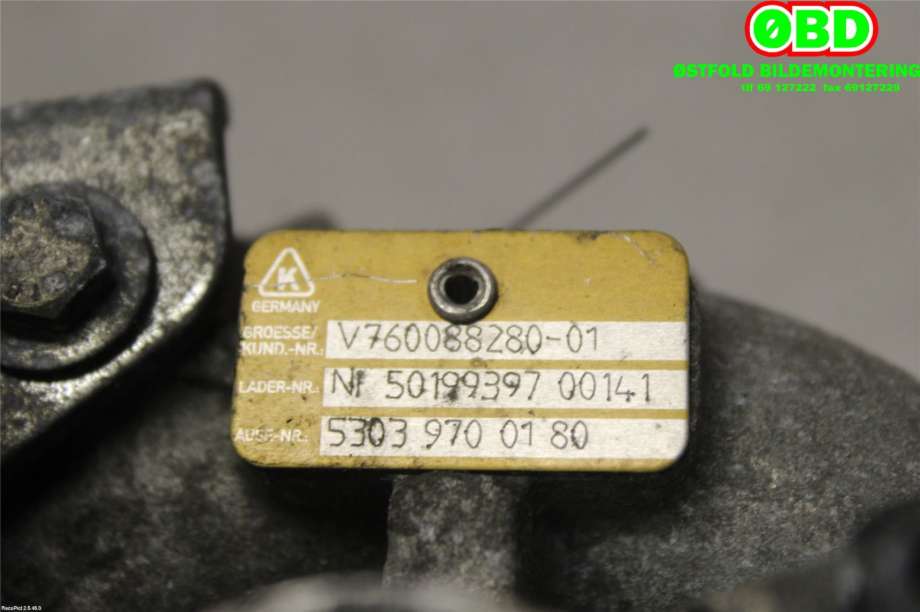 Turbo til Citroën DS3 2010-2019 (CITROEN|0375T3|V760088280)