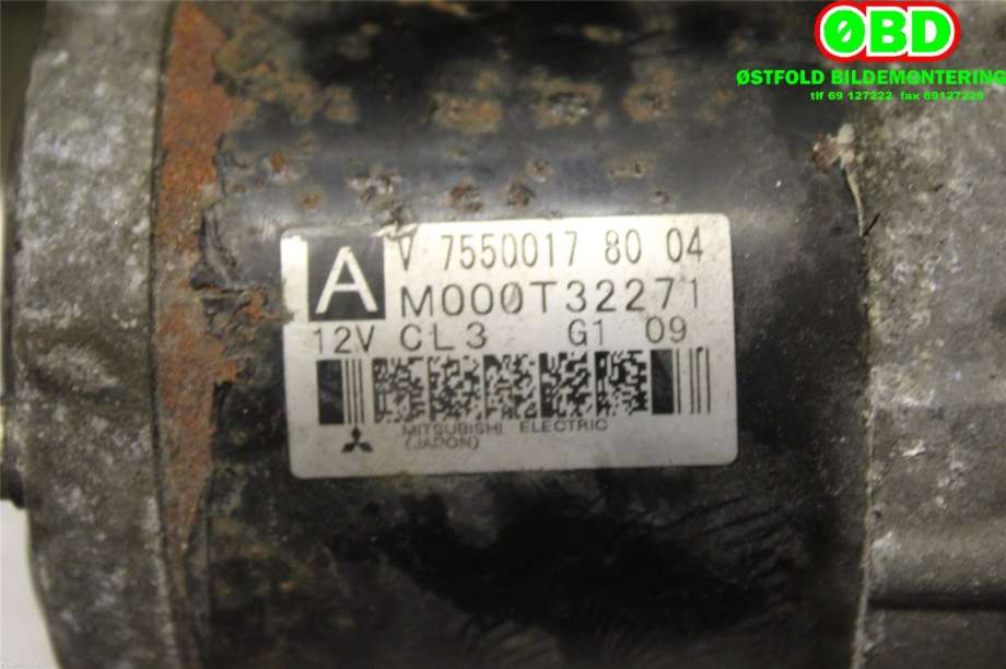 Starter til Citroën DS3 2010-2019  (CITROEN|5802 AR|V764559080|V755001780)