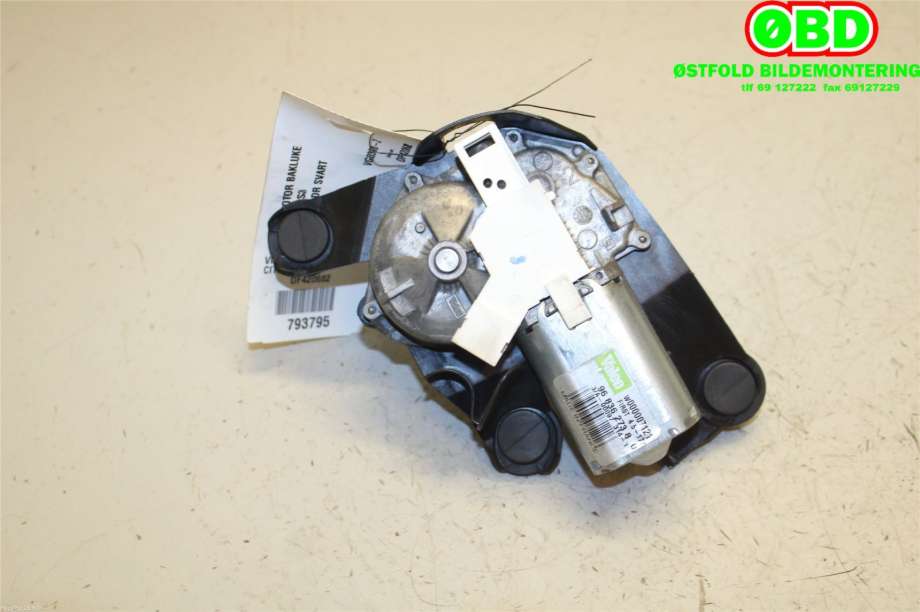 Viskermotor bakrute til Citroën DS3 2010-2019 (CITROEN|6405 QL|96 836 273 80|9683627380)