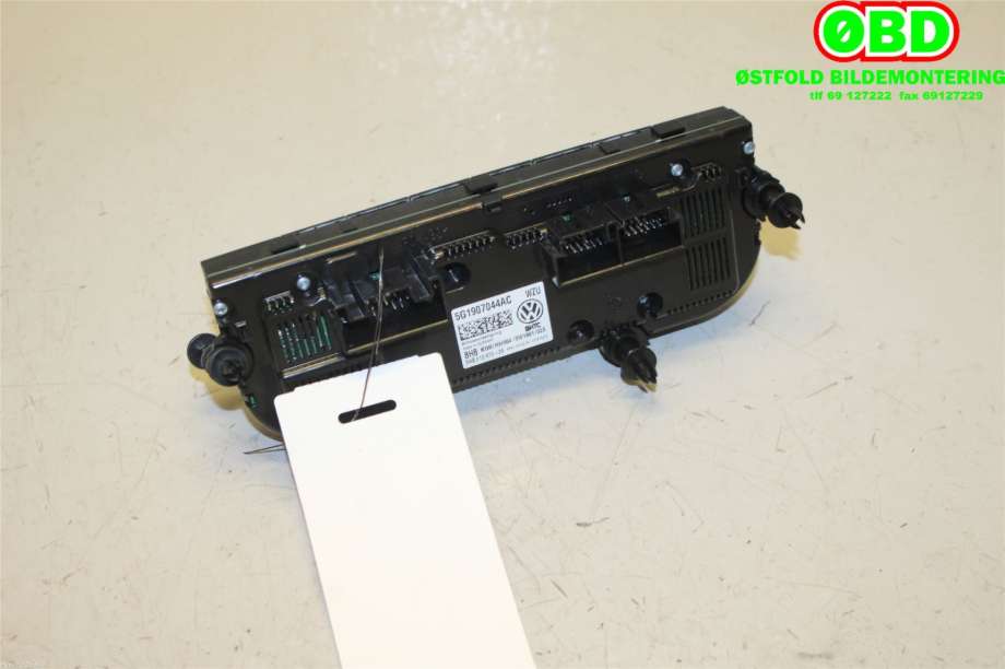 Varmeapparat betjening til VW Golf Sportsvan 2014-2018  (VOLKSWAGEN|5G1 907 044 AE||5G1907044AC)