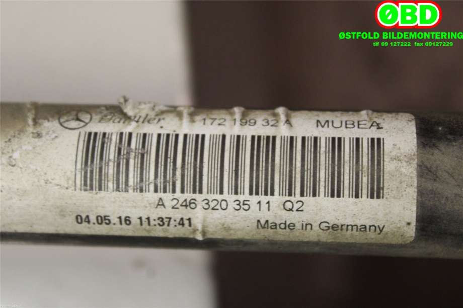 Stabilisatorstag foran til Mercedes B-Klasse 2011-2018 (W246) (W246) (MERCEDES|A 246 320 35 11||2463203511)