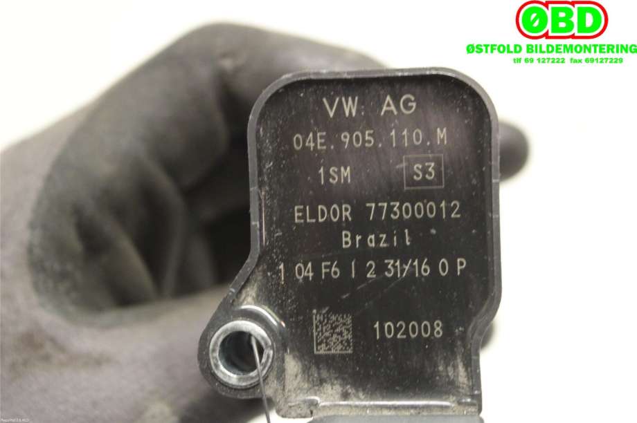 Coil elektronisk til Audi A3 2016-2020 (Type III, Fase 2)  (AUDI|04E 905 110 K|04E 905 110 P|04E905110M)
