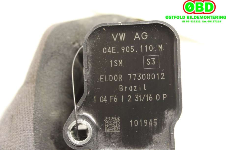 Coil elektronisk til Audi A3 2016-2020 (Type III, Fase 2)  (AUDI|04E 905 110 K|04E 905 110 P|04E905110M)