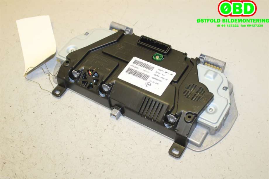 Instrumentpanel til Renault Zoe 2013-2019 (Fase 1)  (RENAULT|248103628R|248096175R)