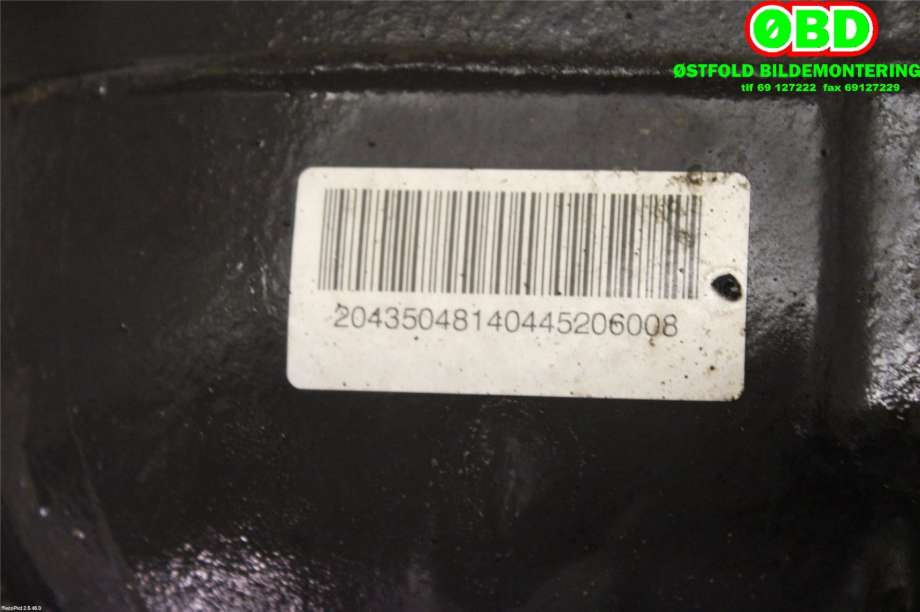 Kardang klokke bak til Mercedes C-Klasse 2007-2011 (Fase 1) (W204) (W204) (MERCEDES|A 204 350 01 14|)