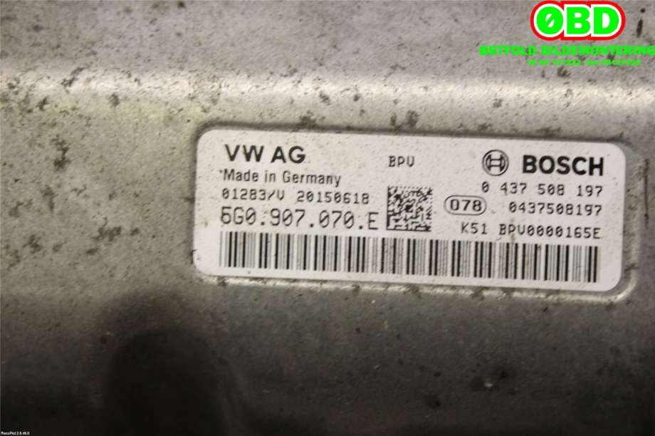Inverter hybrid til VW e-Golf 2014-2017 (Fase 1)  (VOLKSWAGEN|5G0 907 070 E||5G0907070E)
