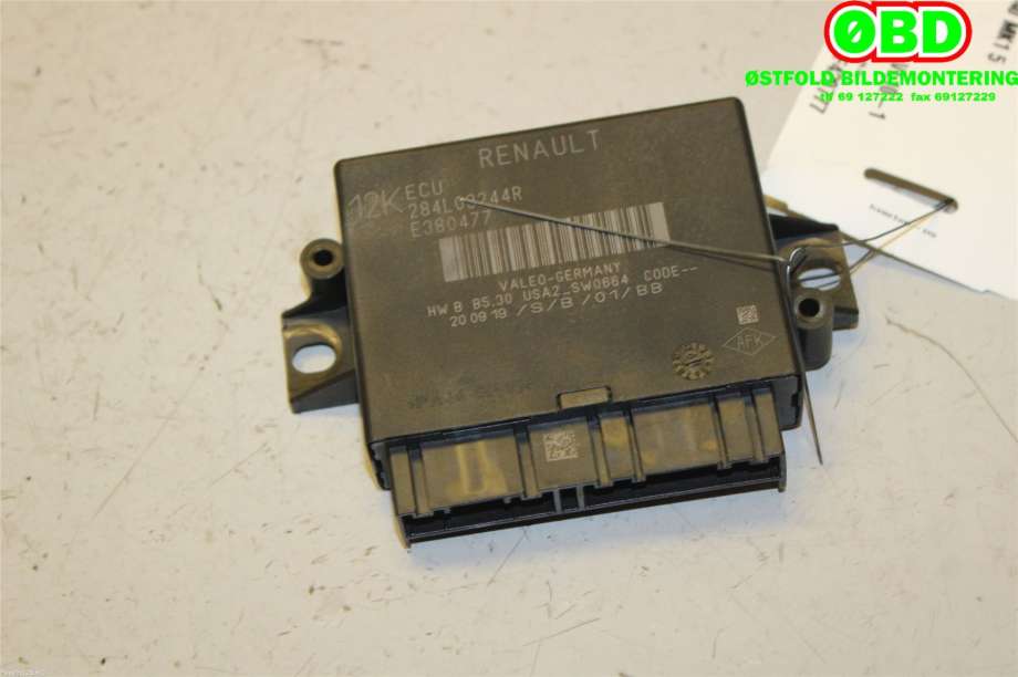 Styreenhet parkering til Renault Zoe 2013-2019 (Fase 1) (RENAULT|284L03244R|284L08347R)