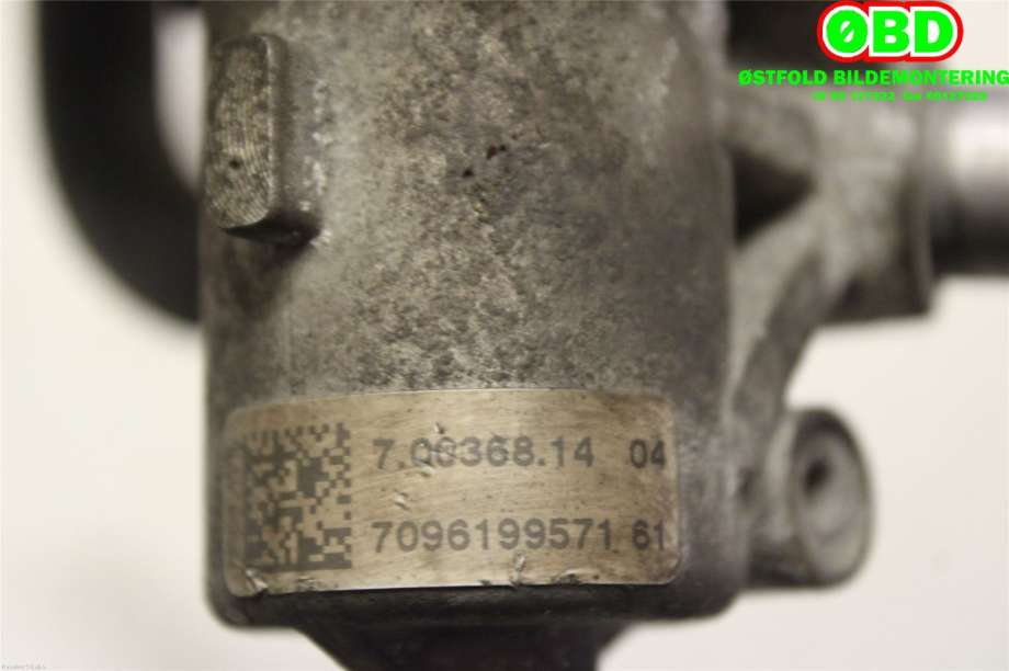 EGR-ventil til Nissan Qashqai 2010-2014 (Type I, Fase 2)  (NISSAN|1471000Q0V|)
