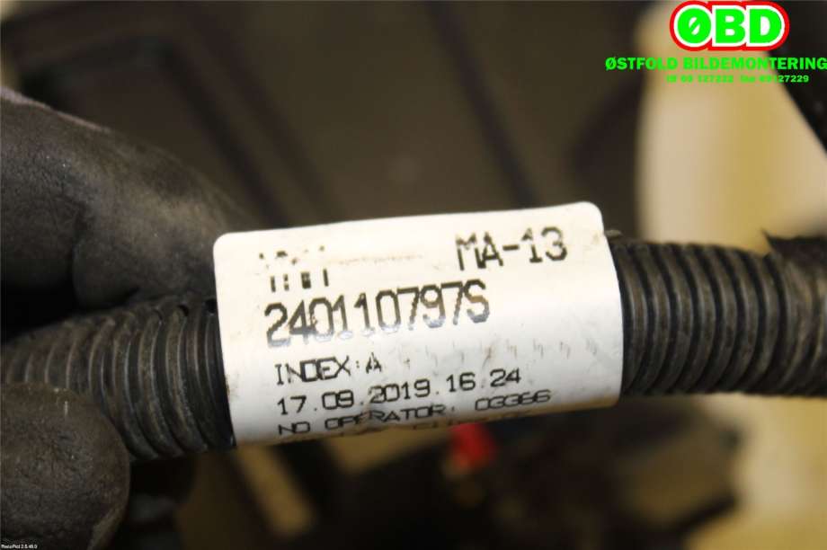 Ledningsnett til Renault Zoe 2013-2019 (Fase 1)  (RENAULT|240110797S|)