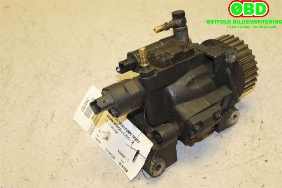 Dieselpumpe til Nissan Qashqai 2010-2014 (Type I, Fase 2) (NISSAN|1670000Q1M|)