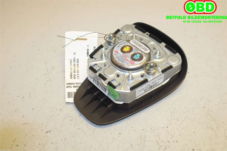 Airbag rattpute til Opel Insignia A 2009-2014  (OPEL|13270402|51 99 395)