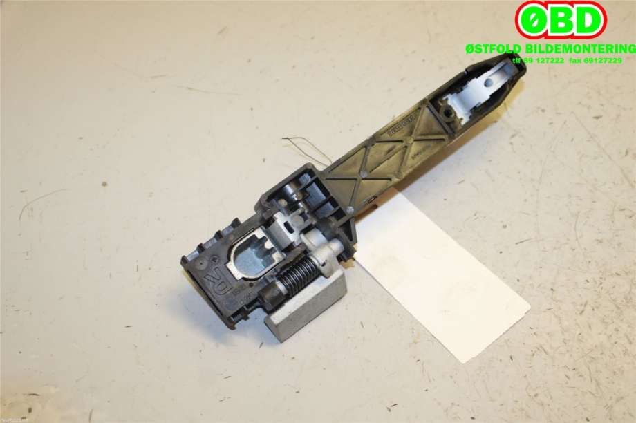 Dørhåndtak utv høyre bak til Nissan Qashqai 2010-2014 (Type I, Fase 2)  (NISSAN|80610EB30A|80640EB33A|)