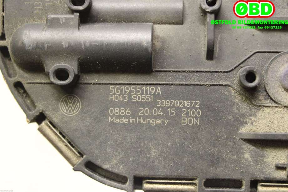 Viskermotor frontrute til VW e-Golf 2014-2017 (Fase 1)  (VOLKSWAGEN||5G1955119A)