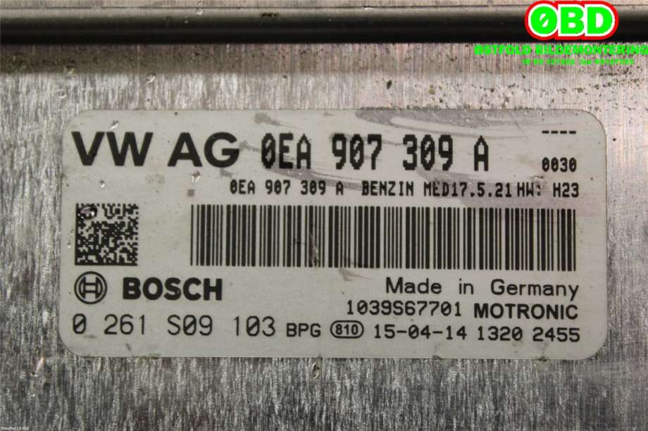 Styreenhet diverse til VW e-Golf 2014-2017 (Fase 1)  (VOLKSWAGEN|0EA 906 016 A|0261S09103|0EA907309A)