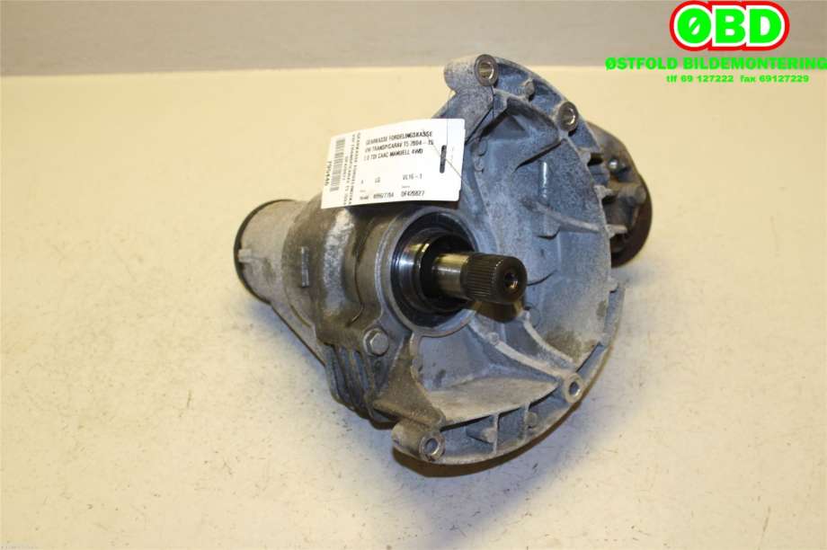 Girkasse 4WD fordelingskasse til VW Transporter / Caravelle 2009-2015 (Fase 2) (T5) (T5) (VOLKSWAGEN|09N 409 053 D||09N409053C)