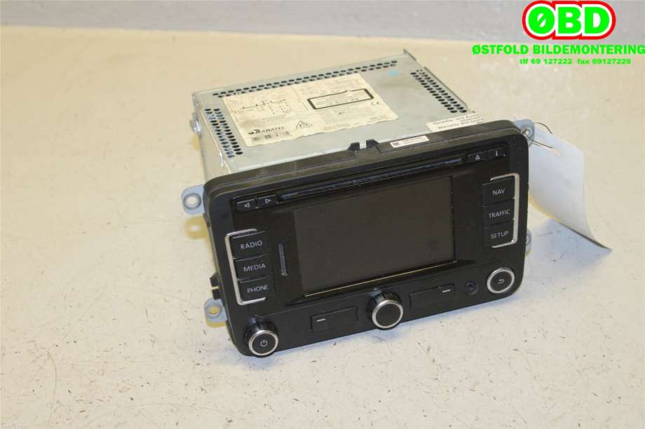 Bilstereo navigasjon til VW Passat 2011-2015 (B7) (B7) (VOLKSWAGEN|3C0 035 279 G||3C0035279G)