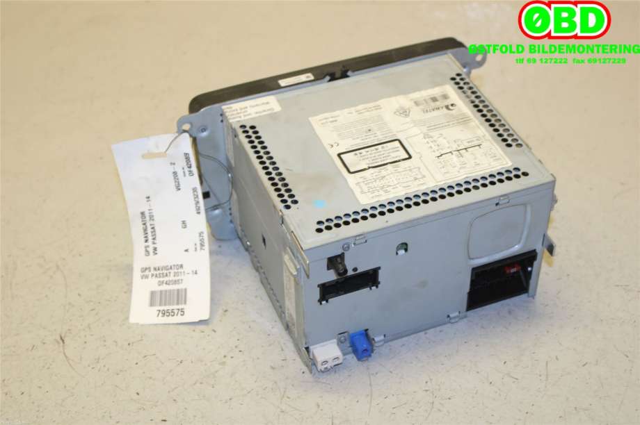 Bilstereo navigasjon til VW Passat 2011-2015 (B7) (B7) (VOLKSWAGEN|3C0 035 279 G||3C0035279G)