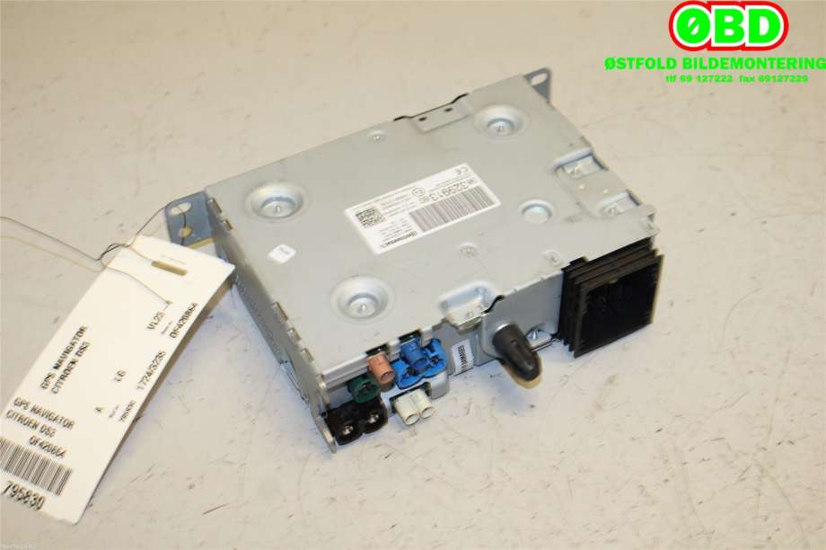 Bilstereo navigasjon til Citroën DS3 2010-2019  (e-etense ds3 Crossback|16 515 520 80|16 723 509 80|9832991380)
