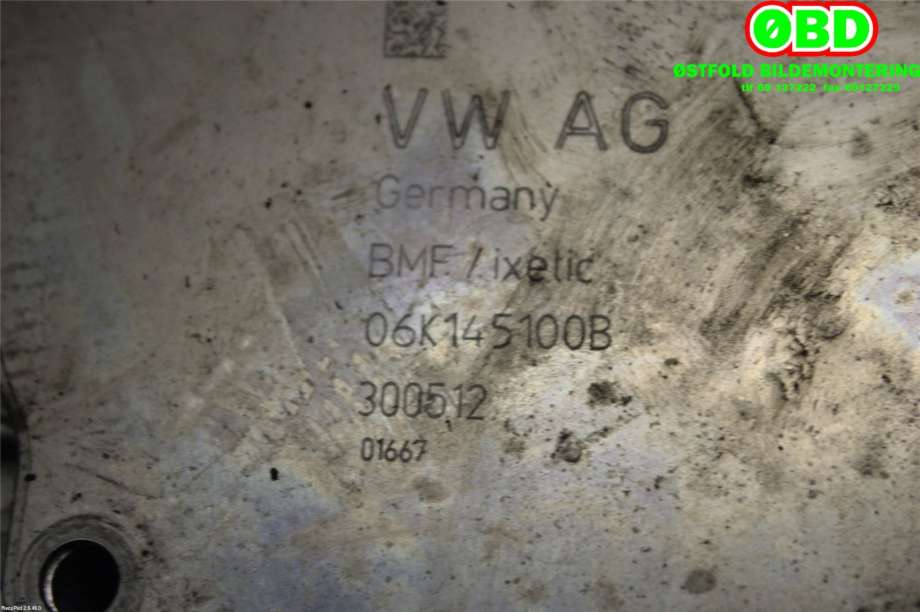Vakuumpumpe til Audi A5 2007-2016 (Type I) (AUDI|06K 145 100 B|06K 145 100 CC|06K145100B)
