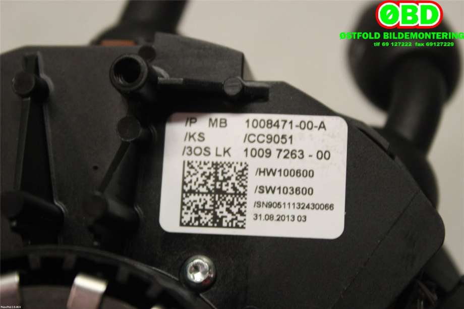 Bryter combi til Tesla Model S 2013-2016 (Fase 1)  (TESLA|100847100A|)