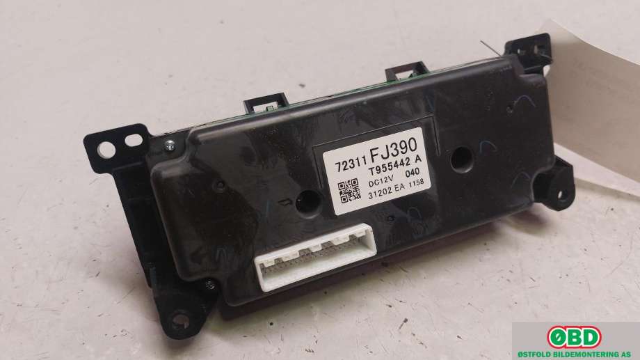 Varmeapparat betjening til Subaru Impreza 2013-2017 (Type IV)  (SUBARU|72311FJ390|)