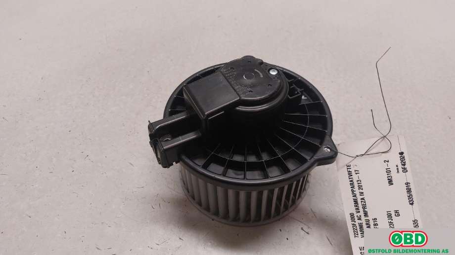 Varmeapparat motor til Subaru Impreza 2013-2017 (Type IV)  (SUBARU|72223FJ000|72223FJ001|)