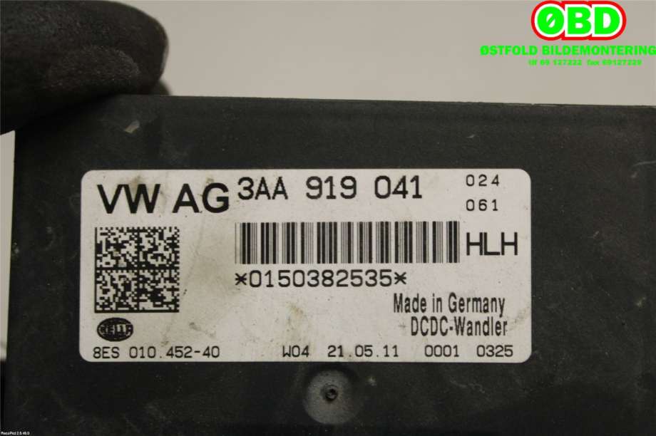 Styreenhet diverse til VW Passat 2011-2015 (B7) (B7) (VOLKSWAGEN|3AA 919 041||3AA919041)