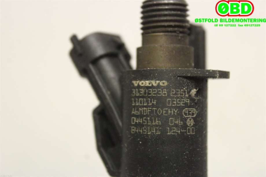 Dyse innsprøyting diesel til Volvo V70 2007-2013 (Type III, Fase 1)  (36001113|0445116046|31303238)