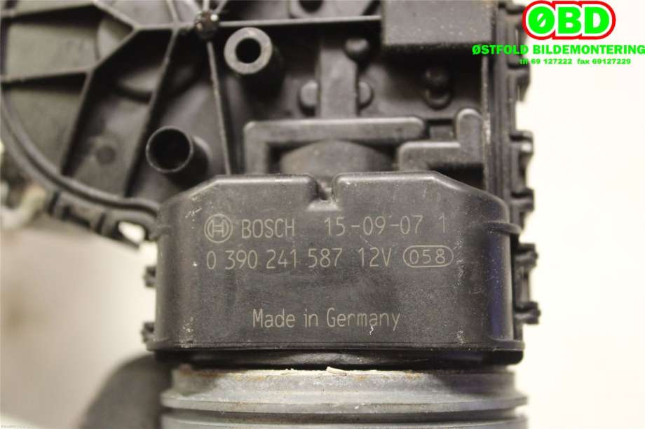 Viskermotor frontrute til Peugeot 308 2013-2021 (Type II)  (PEUGEOT||0390241587)