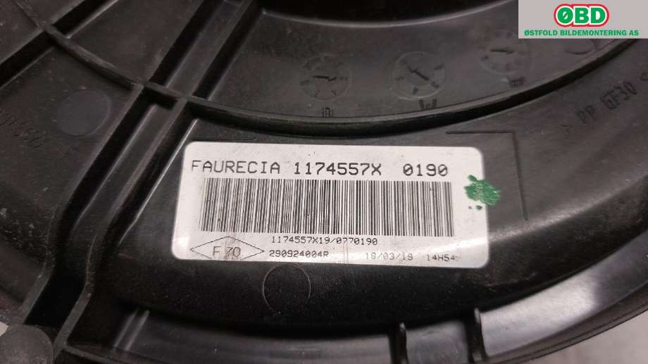 Varmeapparat motor til Renault Zoe 2013-2019 (Fase 1)  (RENAULT|272103334R|)