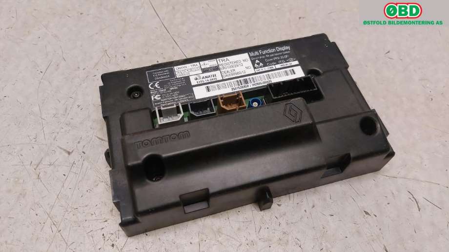 Bilstereo navigasjon til Renault Zoe 2013-2019 (Fase 1)  (RENAULT|259150869R||259153035R)