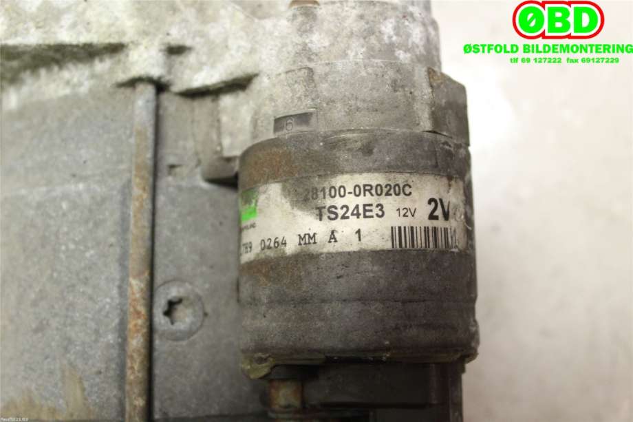 Starter diesel til Toyota Verso 2009-2016 (Type III)  (TOYOTA|281000R020|281000R021)