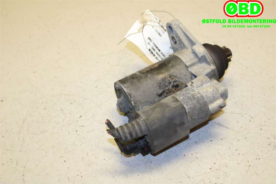 Starter til Škoda Octavia 2009-2013 (Type II, Fase 2)  (SKODA|02Z 911 023 EX||02Z911023E)