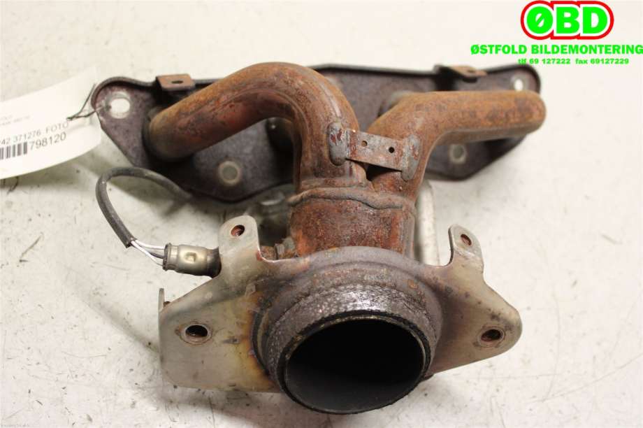 Manifold eksos til Nissan Qashqai, 2007-2010 (Type I, Fase 1)  (NISSAN|14002EE00A)