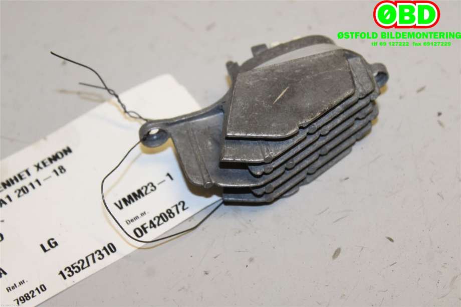 Styreenhet xenon/ballast til Audi A1 2010-2014 (Type I, Fase 1) (AUDI|8X0 998 475|)
