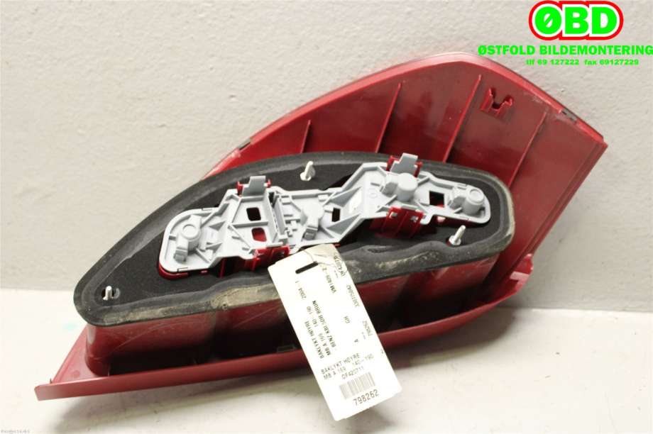 Baklykt høyre til Mercedes A-Klasse 2005-2012 (W169) (W169) (MERCEDES|A 169 820 04 64||1698200464)