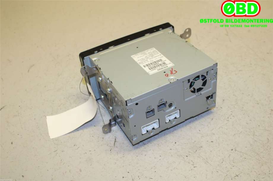 Bilstereo til Mitsubishi Outlander 2012-2015 (Type III, Fase 1)  (MITSUBISHI|8701A183||8701A524)