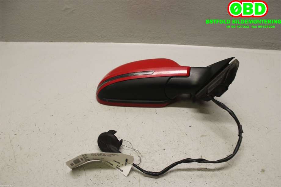 Speil høyre til Audi A3 2009-2012 (Type II, Fase 2) (AUDI|8P1 858 532 EB|)