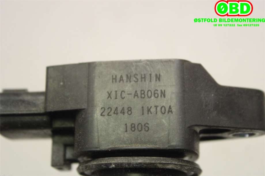 Coil elektronisk til Nissan Qashqai 2010-2014 (Type I, Fase 2)  (NISSAN|224481KT0A|)