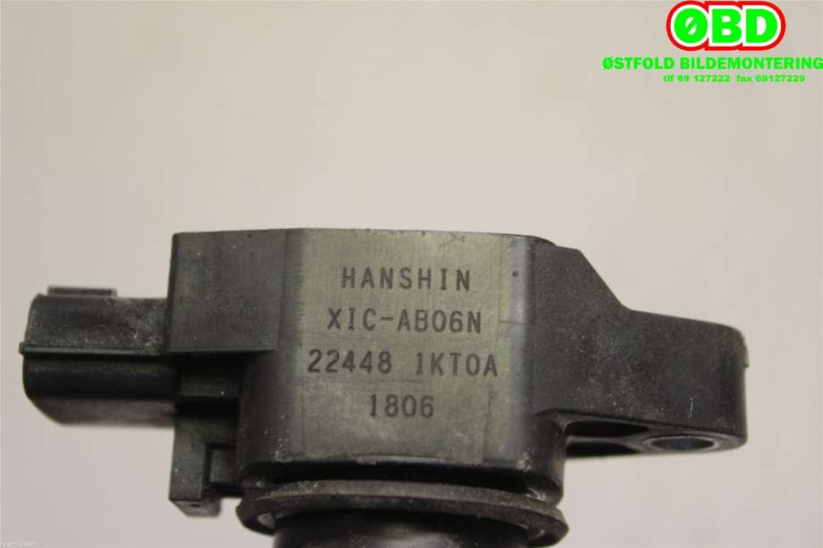 Coil elektronisk til Nissan Qashqai 2010-2014 (Type I, Fase 2)  (NISSAN|224481KT0A|)