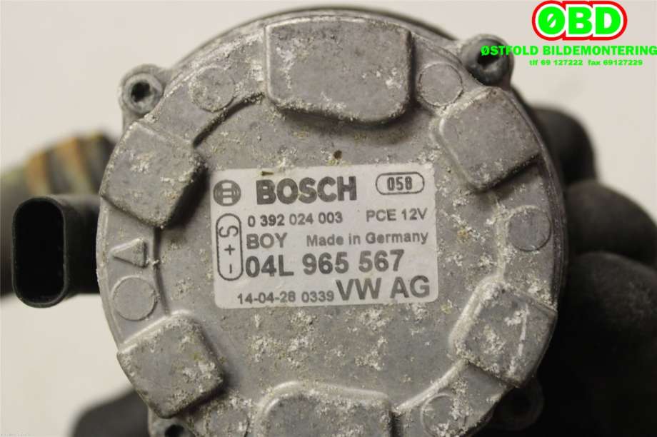 Sirkulasjonspumpe til VW E-Up 2013-2019 (VOLKSWAGEN|04L 965 567||04L965567)