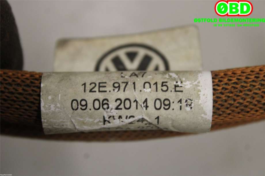 Kabel høy volt (HV) hybrid til VW E-Up 2013-2019  (VOLKSWAGEN|12E 971 015 G||12E971015E)
