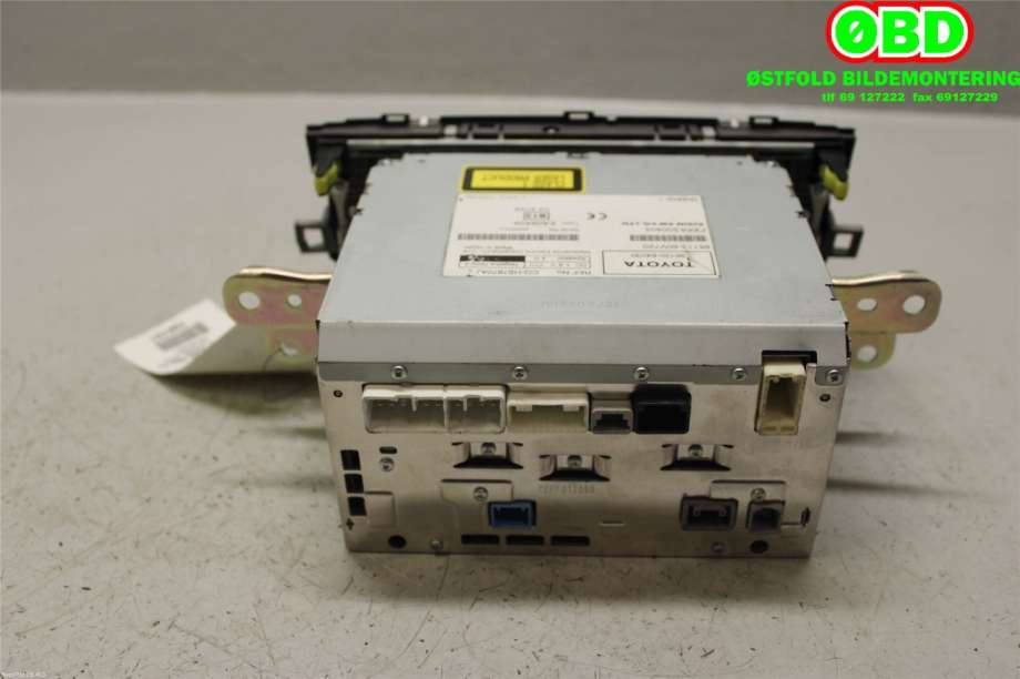 Bilstereo til Toyota Verso 2009-2016 (Type III) (TOYOTA|861000F010||8612064030)