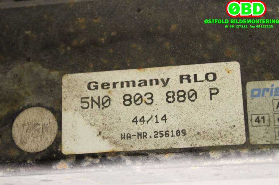 Hengerfeste til VW Tiguan 2011-2016 (Type I, Fase 2) (VOLKSWAGEN|5N0 092 161 A||5N0803880P)