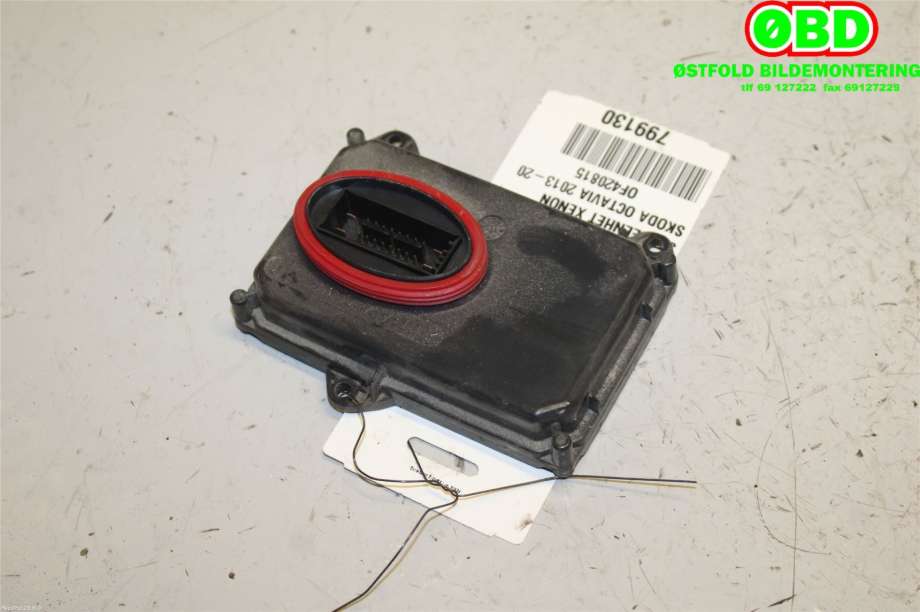 Styreenhet xenon/ballast til Škoda Octavia 2013-2016 (Type III, Fase 1) (SKODA|1T0 941 329 B||1T0941329B)